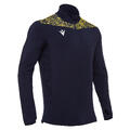 Tiber 1/4 Zip Top NAV/YEL XL Stilren treningsgenser - Unisex