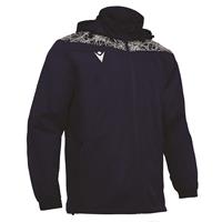 Lahti Showerjacket NAVY/HVIT XL Vann- og vindavstøtende jakke - Unisex