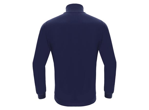 Beat Full Zip Sweathshirt NAV S Fritidsjakke i børstet fleece - Unisex 