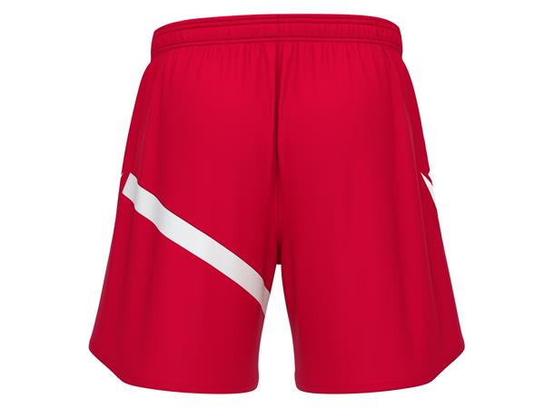 Shen Eco Match Day Shorts RED/WHT 3XL Teknisk shorts i ECO-tekstil - Unisex 