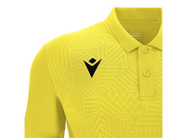 Rap Polo YEL/BLK 3XS Teknisk poloskjorte - Unisex 