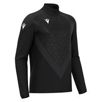 Yaruga Training 1/4 Zip Top BLK S Teknisk treningsgenser - Unisex