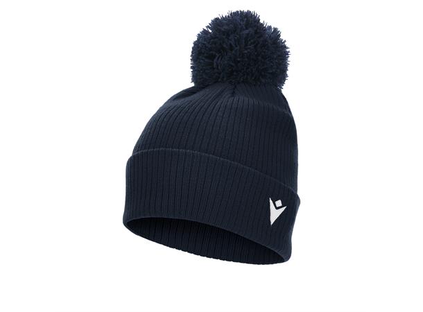 Snow PomPom Beanie NAV SR Klassisk lue med stor dusk 