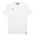 Nisiros Icon stretch korean polo WHT XS Poloskjorte Uten krage - Unisex