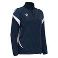 Leona Training 1/4 Zip Top W NAV/WHT 3XS Teknisk treningsgenser til dame