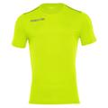 Rigel shirt shortsleeve NEON YEL M Teknisk trenings t-skjorte - Unisex